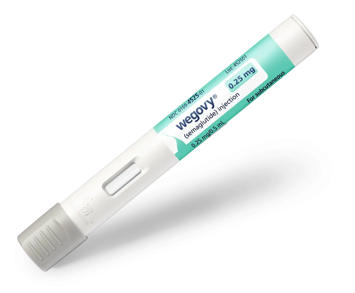 Wegovy® (semaglutide) injection 0.25 mg