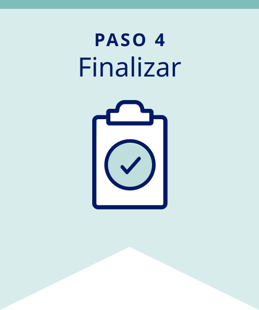Step 3: Confirmation
